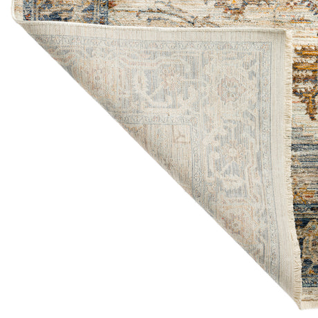 Dalyn Bergama BE2 Machine Made Traditional Blue Rug