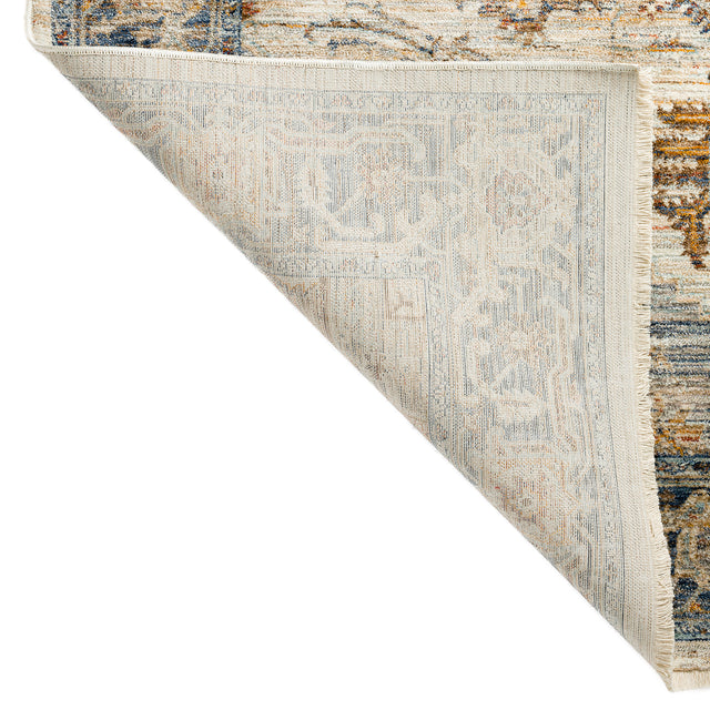 Dalyn Bergama BE2 Machine Made Traditional Blue Rug