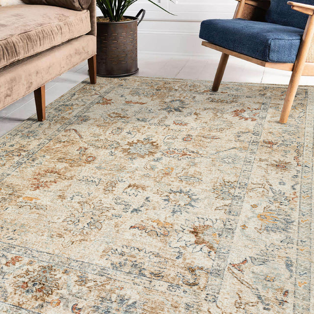 Dalyn Bergama BE4 Machine Made Traditional Ivory Rug
