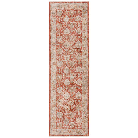 Dalyn Bergama BE6 Machine Made Traditional Red Rug