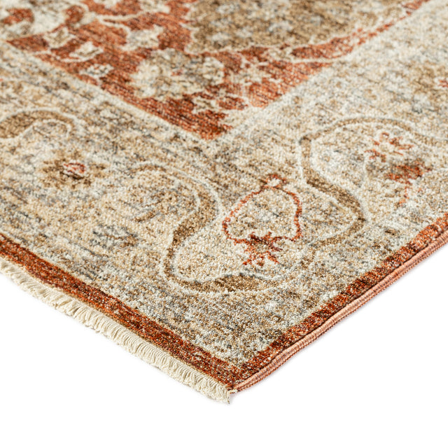 Dalyn Bergama BE6 Machine Made Traditional Red Rug