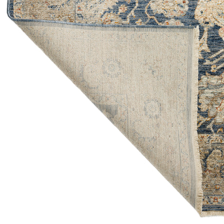 Dalyn Bergama BE8 Machine Made Traditional Blue Rug