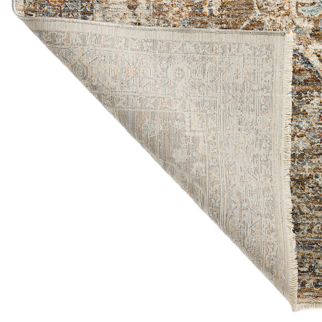 Dalyn Bergama BE9 Machine Made Traditional Brown Rug