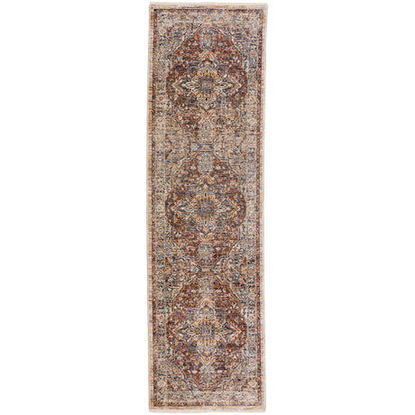 Dalyn Bergama BE9 Machine Made Traditional Red Rug
