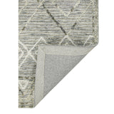 Amer Berlin BER-2 Gray area rug - back view