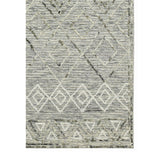 Amer Berlin BER-2 Gray area rug - corner view
