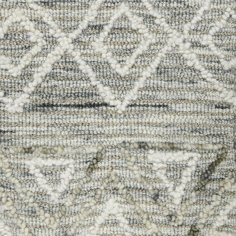 Amer Berlin BER-2 Gray area rug - color swatch view