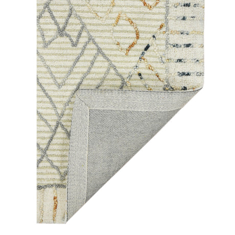 Amer Berlin BER-3 Ivory area rug - back view