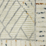 Amer Berlin BER-3 Ivory area rug - color swatch view