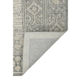 Amer Berlin BER-4 Gray / Beige area rug - back view