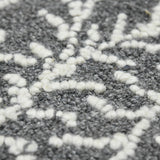 Amer Berlin BER-5 Dark Gray area rug - close-up view