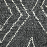 Amer Berlin BER-5 Dark Gray area rug - color swatch view