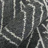 Amer Berlin BER-5 Dark Gray area rug - color swatch view