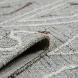Amer Berlin BER-7 Multi area rug - rolled view