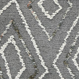 Amer Berlin BER-8 Dark Gray area rug - color swatch view