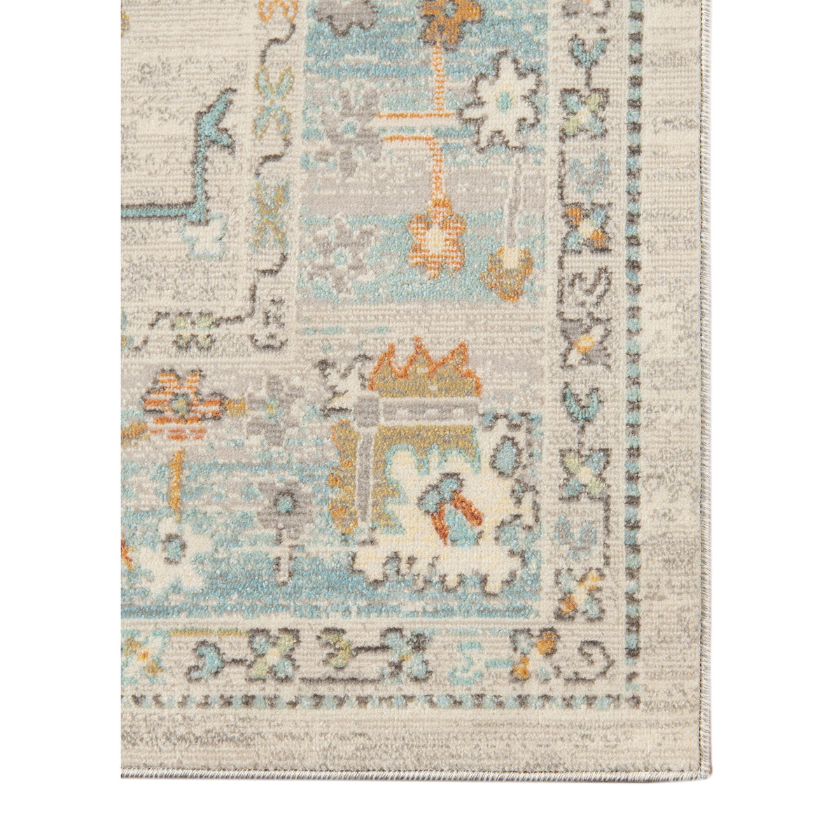 Amer Bohemian BHM-1 Beige area rug - corner view