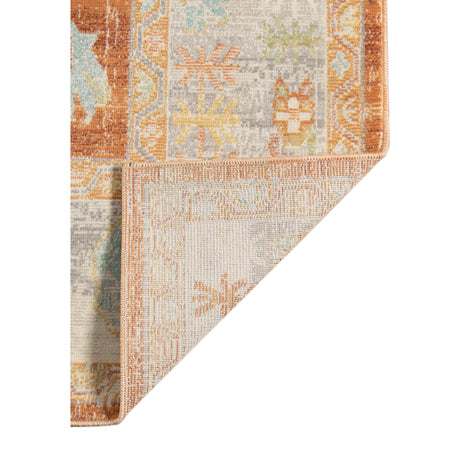 Amer Bohemian BHM-4 Orange / Beige area rug - back view