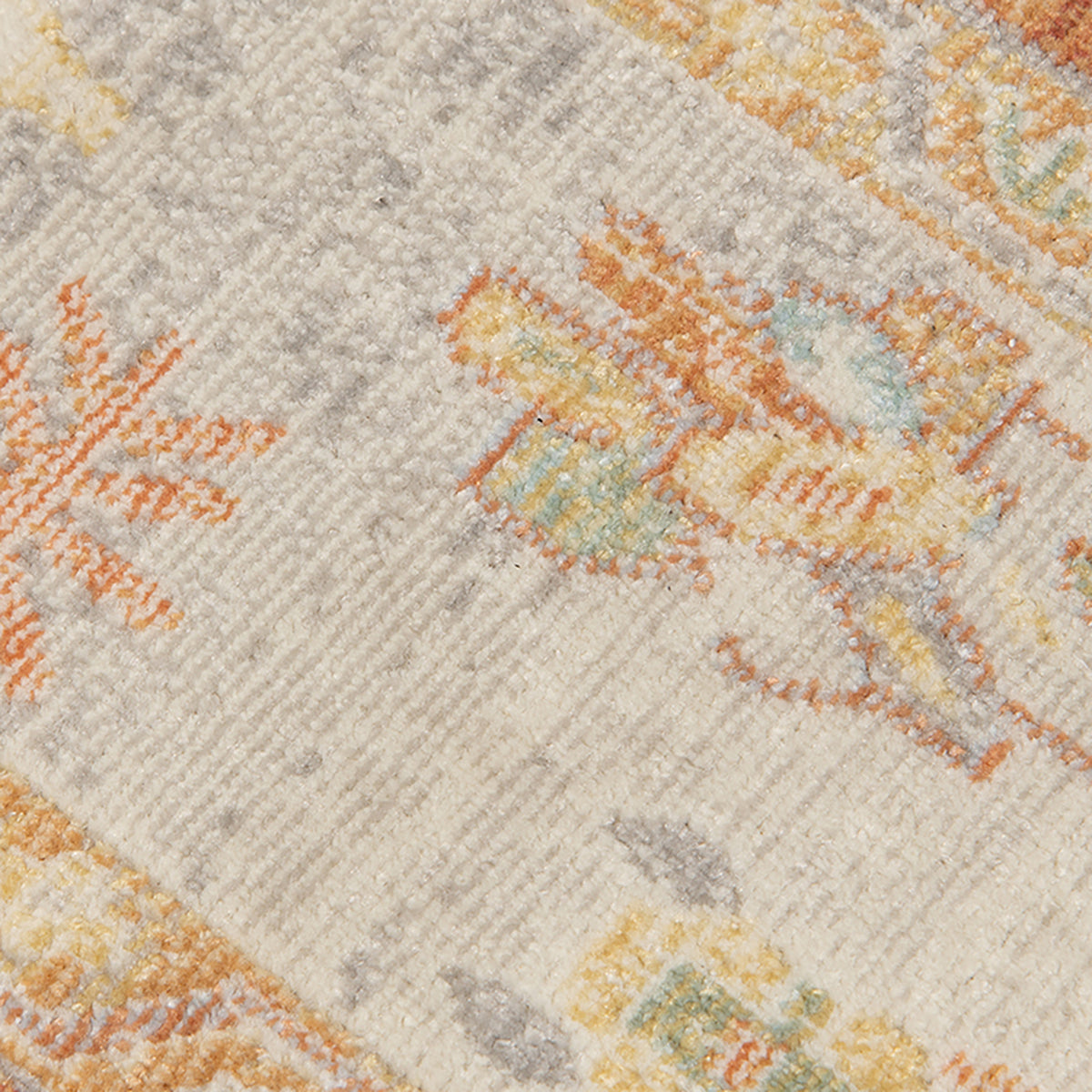Amer Bohemian BHM-4 Orange / Beige area rug - close-up view