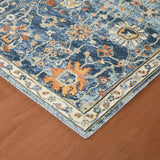 Amer Bohemian BHM-5 Navy Blue area rug - corner view