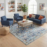 Amer Bohemian BHM-5 Navy Blue area rug - lifestyle view