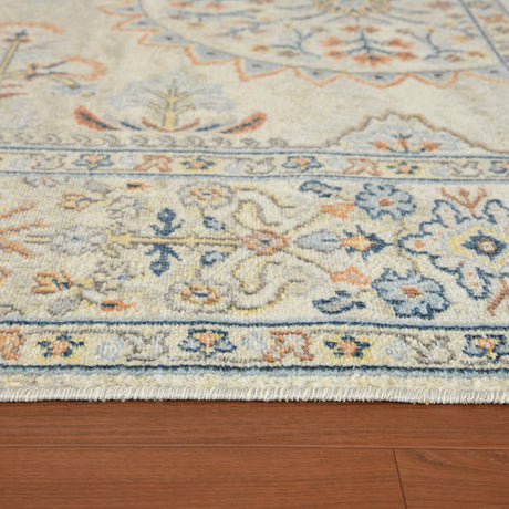 Amer Bohemian BHM-8 Beige area rug - profile view