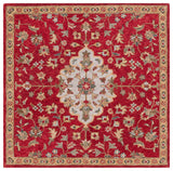 Safavieh Blossom Blm688Q Red/Ivory Rug.