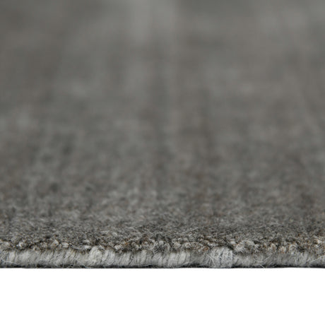 Amer Blend BLN-1 Light Gray area rug - profile view