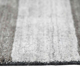 Amer Blend BLN-15 Charcoal area rug - profile view
