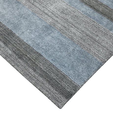 Amer Blend BLN-18 Gray area rug - corner view
