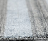 Amer Blend BLN-18 Gray area rug - profile view