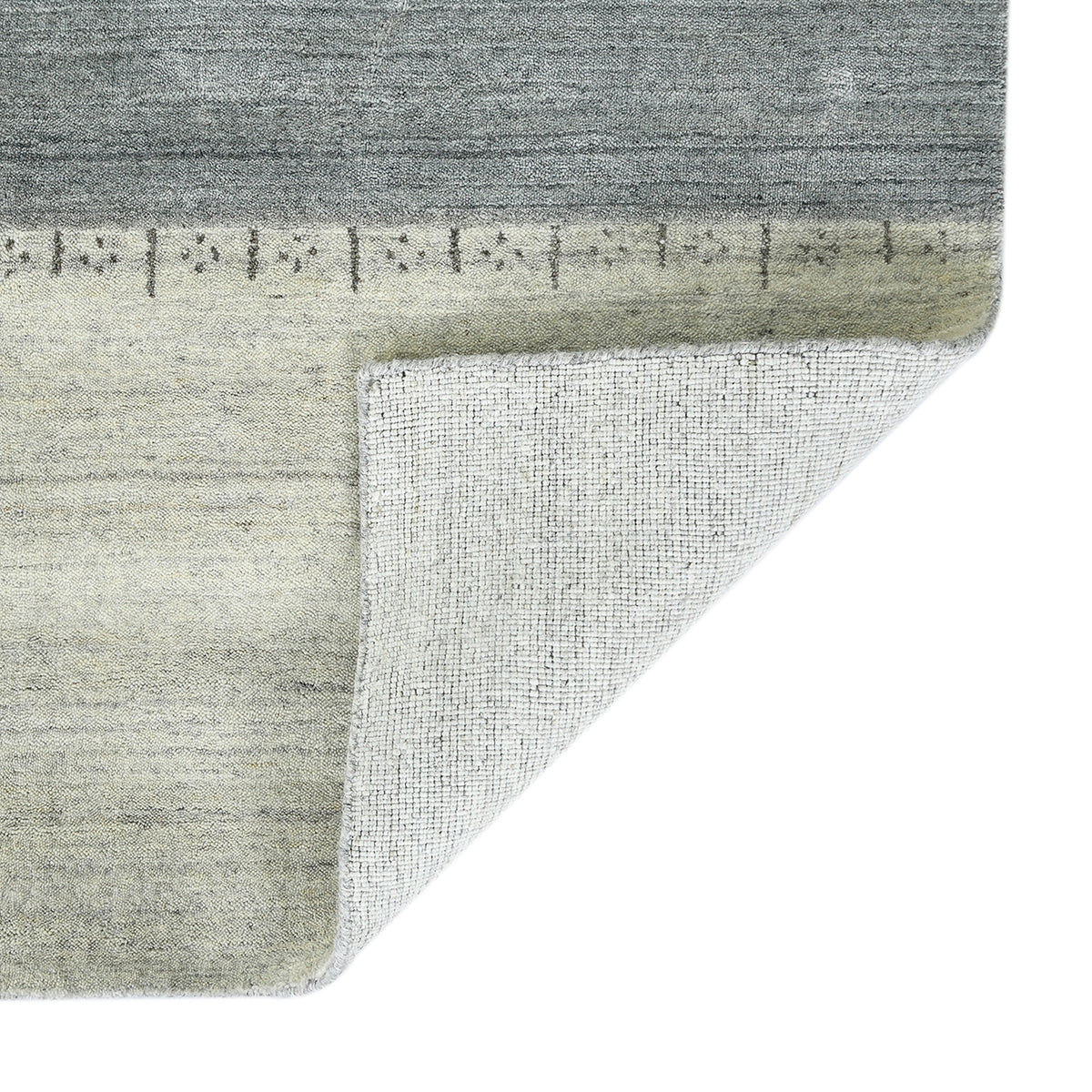 Amer Blend BLN-2 Ivory area rug - back view