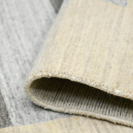 Amer Blend BLN-4 Ivory area rug - rolled view