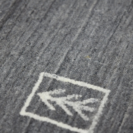 Amer Blend BLN-5 Charcoal area rug - close-up view