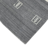 Amer Blend BLN-5 Charcoal area rug - corner view