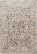 Dynamic Rugs Bloomfield 19603 Power Loomed Transitional Grey/Cream Rug