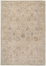 Dynamic Rugs Bloomfield 19606 Power Loomed Traditional Beige/Grey/Cream Rug