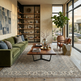 Amer Blu BLU-37 Silver area rug - lifestyle view