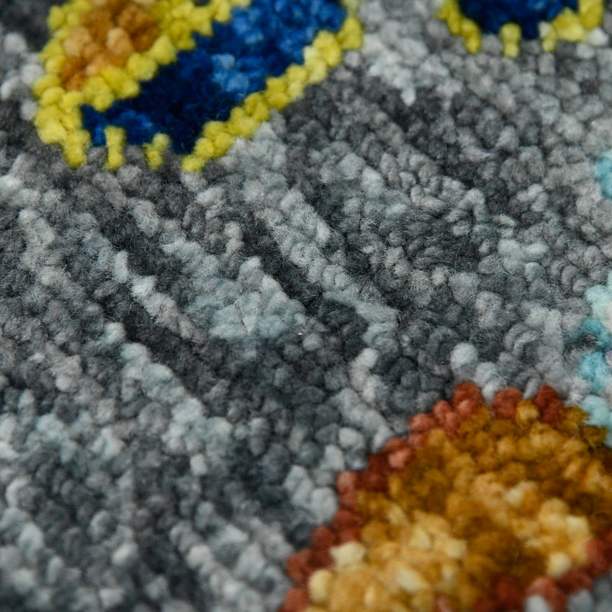 Amer Blu BLU-51 Gray area rug - close-up view