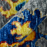 Amer Blu BLU-51 Gray area rug - color swatch view