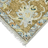 Amer Blu BLU-52 Ivory / Light Brown area rug - corner view
