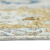Amer Blu BLU-52 Ivory / Light Brown area rug - profile view