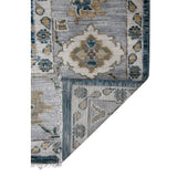Amer Blu BLU-53 Peacock / Light Gray area rug - back view