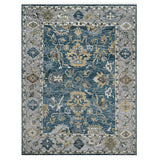 Amer Blu BLU-53 Peacock / Light Gray area rug - product view