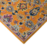 Amer Boho BOH-1 Orange area rug - corner view