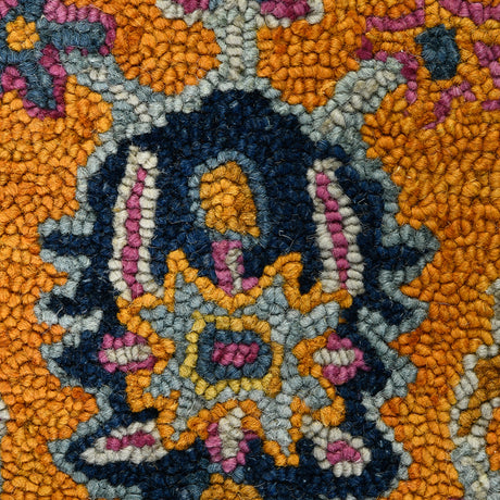 Amer Boho BOH-1 Orange area rug - color swatch view
