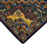 Amer Boho BOH-5 Blue Violet area rug - corner view