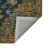 Amer Boho BOH-6 Pastel Blue area rug - back view