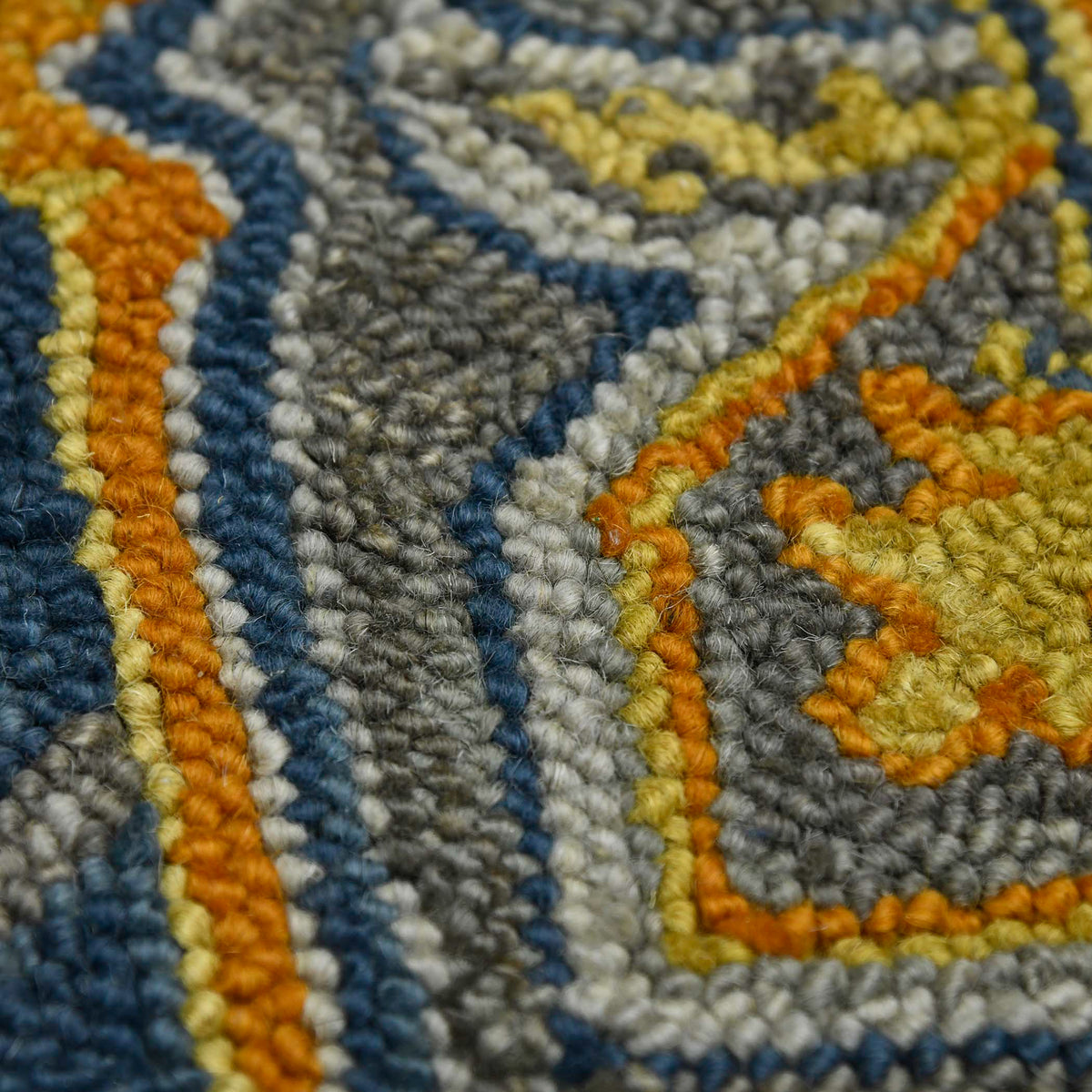 Amer Boho BOH-6 Pastel Blue area rug - close-up view