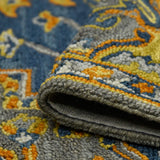 Amer Boho BOH-6 Pastel Blue area rug - rolled view