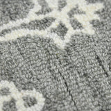 Amer Boscage BOS-33 Shale Gray area rug - close-up view